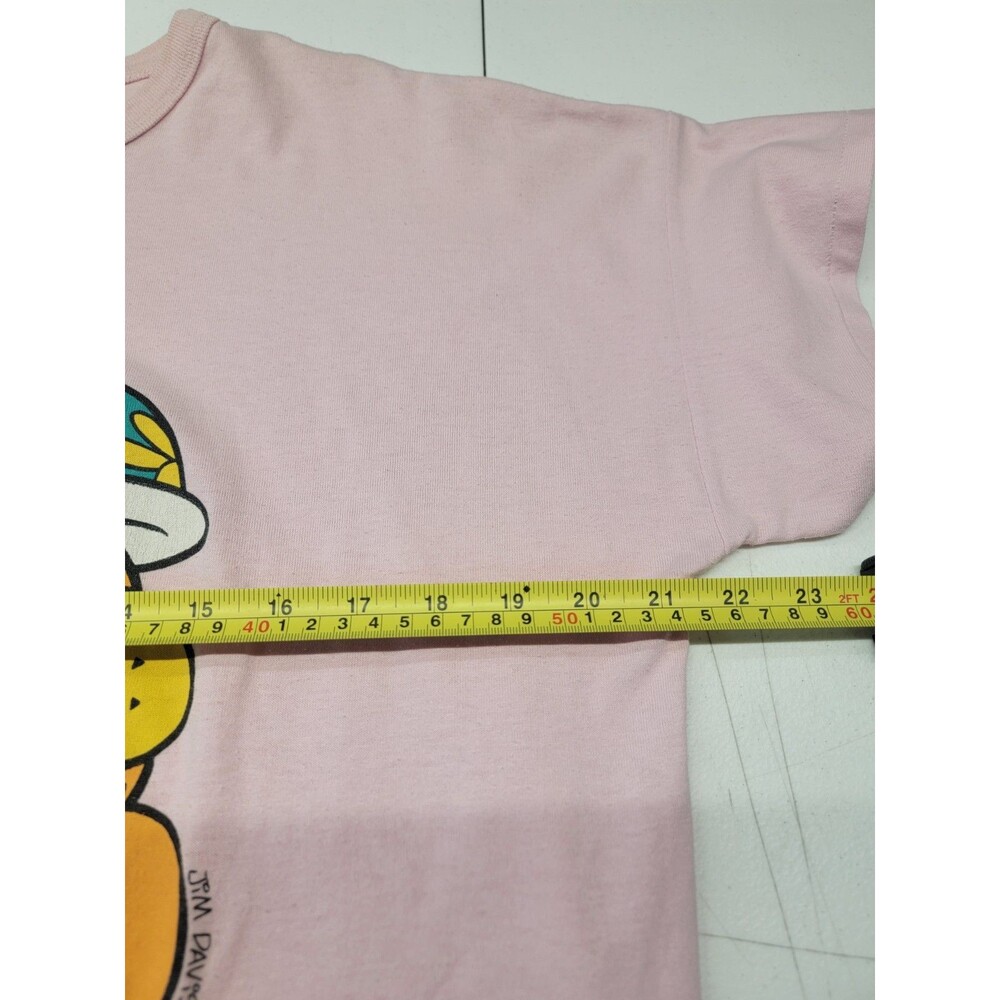 Vintage 1990s Flirts Cookie Pocket Garfield Graphic Sleep Shirt One Size - Picture 6 of 8